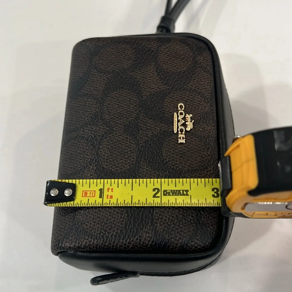 Coach Black and Brown Wristlet - Picture 12 of 13